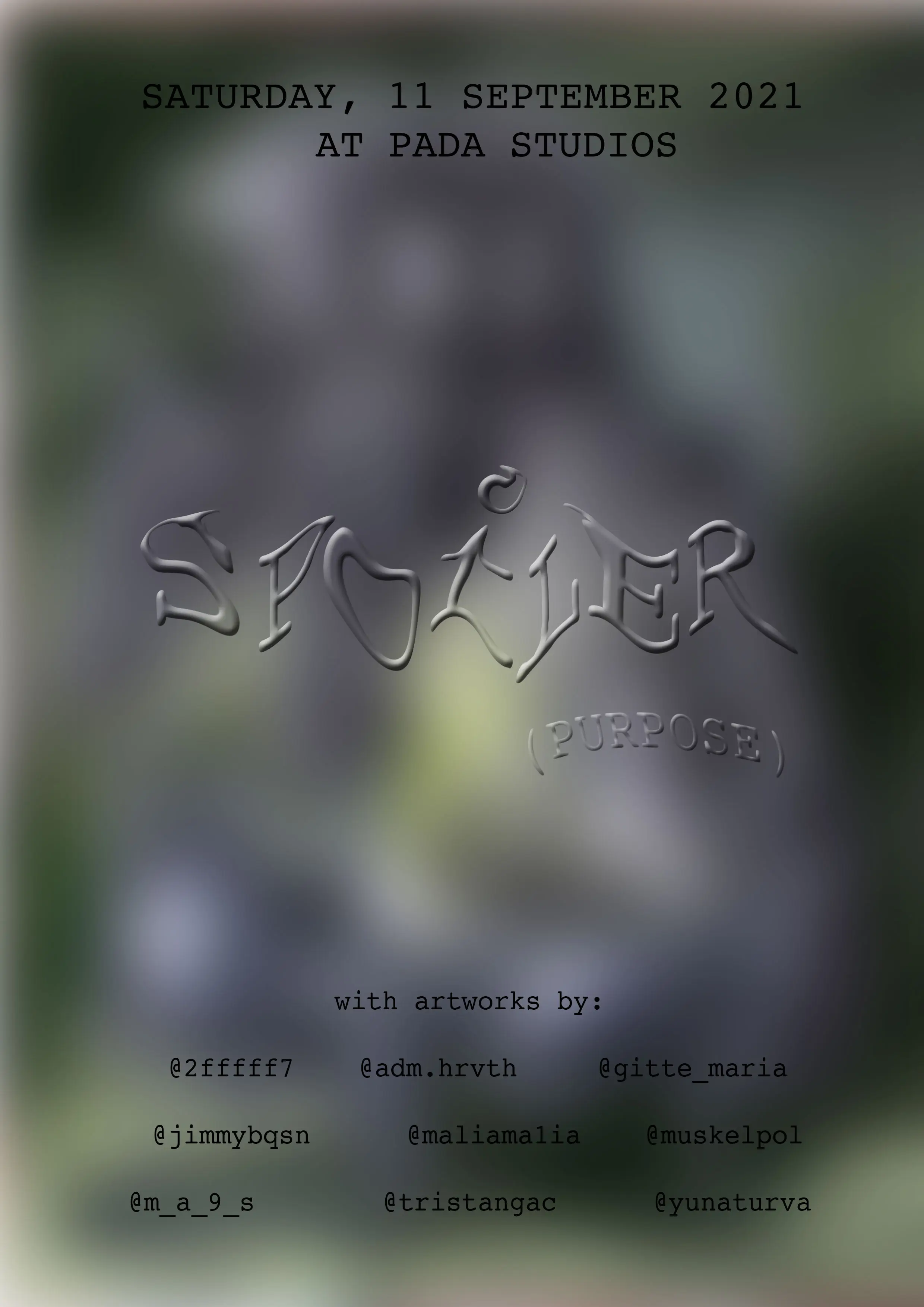 SPOILER - Exhibition text (2021)