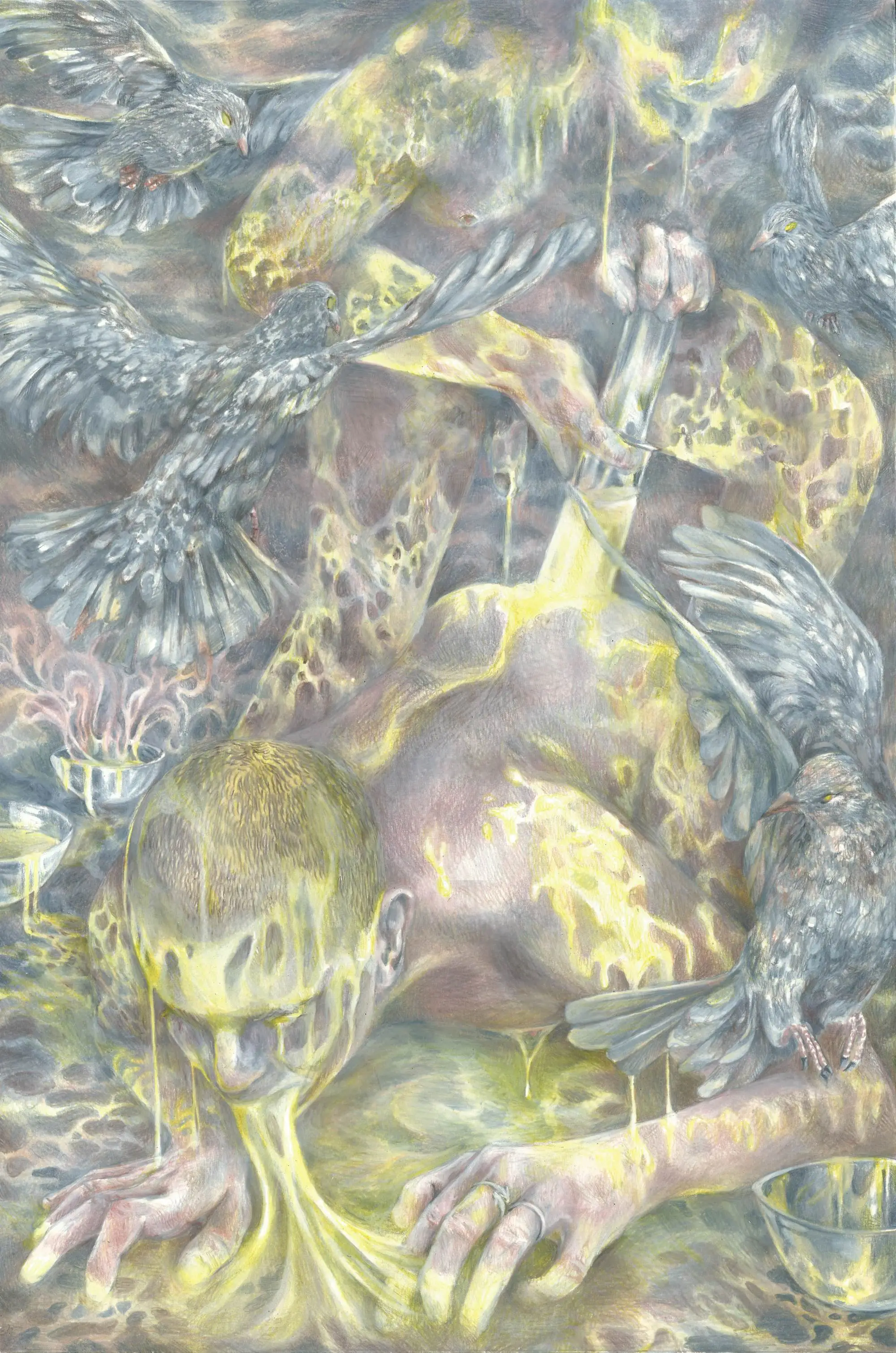 Swirl Fisting — drawing